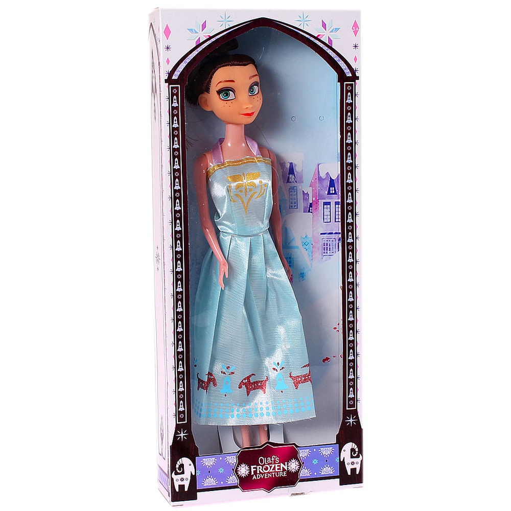 Кукла Olafs Frozen adventure в комплекте 2 шт цена за 1шт в платье высота куклы 29 см